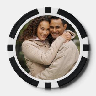 Maak Je Eigen Foto Aangepaste Afbeelding Poker Chips