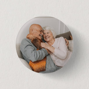 Maak Je Eigen Foto Aangepaste Afbeelding Ronde Button 3,2 Cm