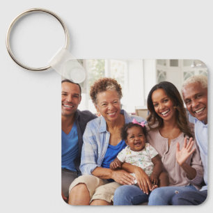 Maak Je Eigen Foto Aangepaste Afbeelding Twee Foto Sleutelhanger