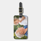 Maak Je Eigen Foto  Bagagelabel (Voorkant verticaal)