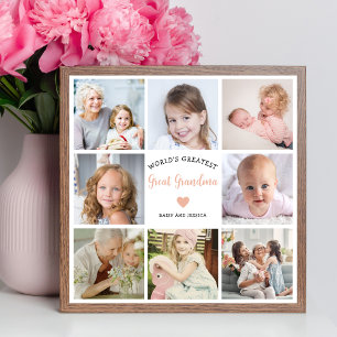 Maak Je Eigen Foto Collage Oudovertante Modern Perfect Poster