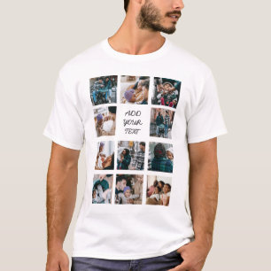 Maak Je Eigen Foto Collage T-shirt