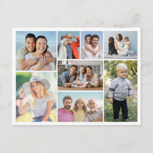 Maak Je Eigen Foto Collage Van 8 Foto's Briefkaart