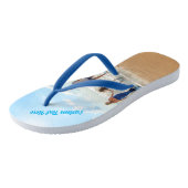 Maak Je Eigen Foto Flip Flops Met Gepersonaliseerd (Schuin)