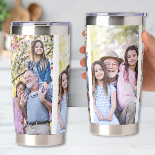 Maak je eigen foto geïsoleerde drinkbeker
