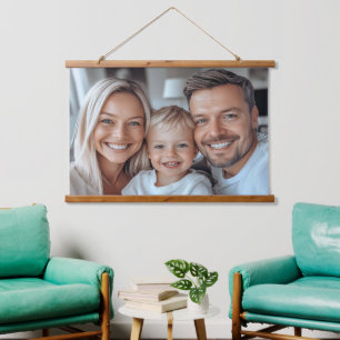 Maak Je Eigen Foto Hangend Wandkleed