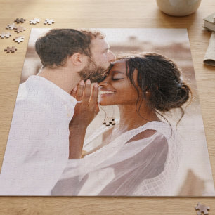 Maak Je Eigen Foto Moderne Eenvoudige Puzzel