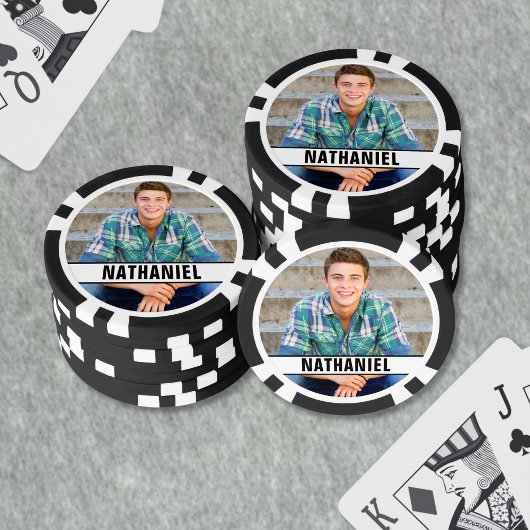 Maak je eigen foto poker chips