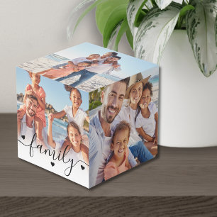 Maak Je Eigen Foto van 5 Personen Familie aan de Z Kubus