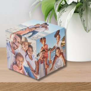 Maak Je Eigen Foto van een Familie van 5 Personen  Kubus
