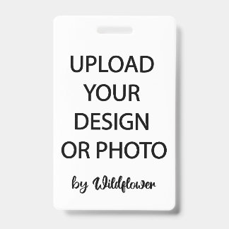 Maak Je Eigen Foto Verticale PVC Badge