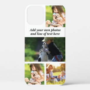 Maak je eigen fotocollage en tekst  iPhone 12 hoesje