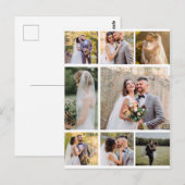 Maak Je Eigen Fotocollage Met 8 Foto's Voor Je Tro Briefkaart (Voorkant / Achterkant)