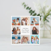 Maak je eigen fotocollage van 8 foto's Voeg je gro Kaart (Staand voorkant)