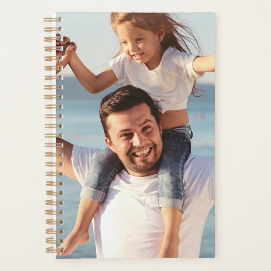 Maak je eigen fotoplanner | Aangepaste planner (Voorkant)