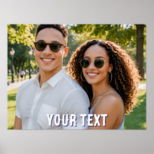 maak je eigen fototekst interactief poster