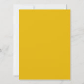 Maak Je Eigen Gele Aangepaste Ontwerp (Achterkant)