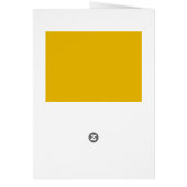 Maak je eigen gele aangepaste ontwerp (Achterkant)