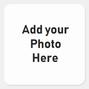 Maak je eigen Gepersonaliseerd vierkante Sticker