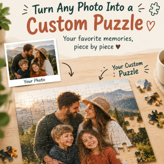 Maak Je Eigen Gepersonaliseerde Familie Foto Legpu Legpuzzel