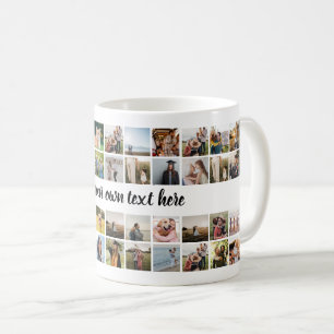 Maak je eigen gepersonaliseerde fotocollage koffiemok