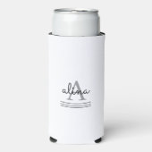 Maak Je Eigen Gepersonaliseerde Monogram (Seltzer Voorkant)
