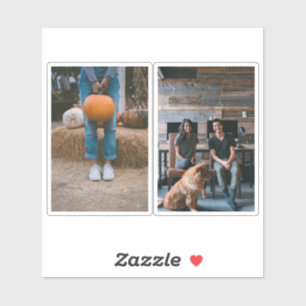 Maak je eigen gepersonaliseerde uitsnede Collectie Sticker