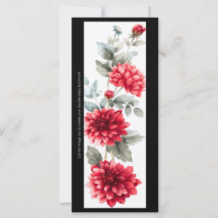 Maak Je Eigen Geschilderde Rode Chrysanthemum Boek