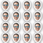 Maak Je Eigen Gezicht Stickers, Persoonlijke Foto  Sticker (Voorkant)