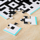 Maak Je Eigen Grappige QR-Code Puzzel Aangepaste K (Zijkant)