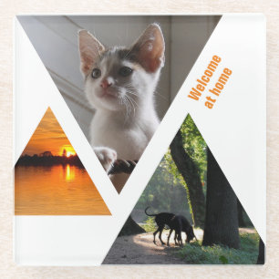 Maak je eigen Grote Deen Glazen Onderzetter