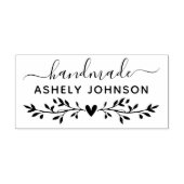 Maak Je Eigen Handgemaakte Naam Rubberstempel (Afrduk)