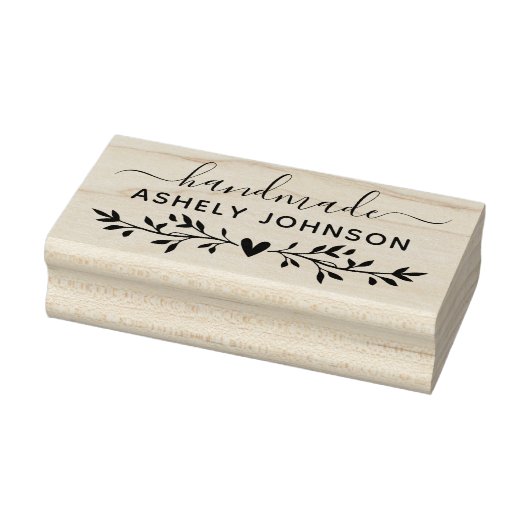 Maak Je Eigen Handgemaakte Naam Rubberstempel (Stempel)