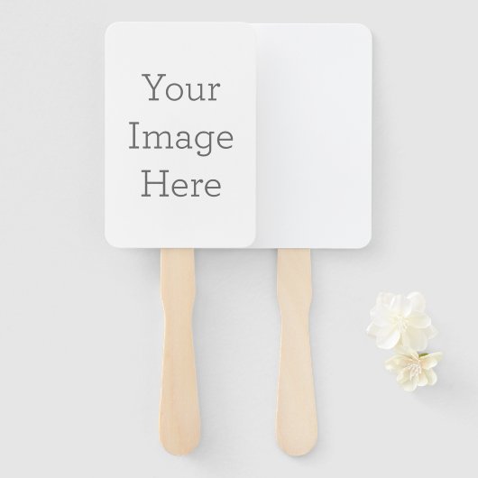 Rechthoek Handwaaiers (Voorkant en achterkant)