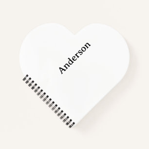 Maak je eigen hartvormige notitieboek