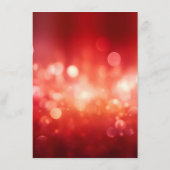 Maak Je Eigen Heldere Rode Bokeh Menu (Achterkant)