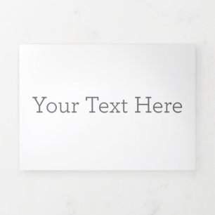 Maak je eigen horizontale drieluik briefkaart