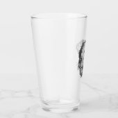 Maak Je Eigen Huisdier Hond Aangepast Glas (Rechts)