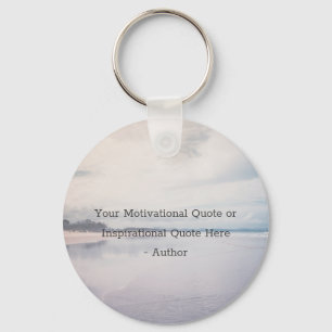 Maak je eigen inspirerende motivatietekst sleutelhanger