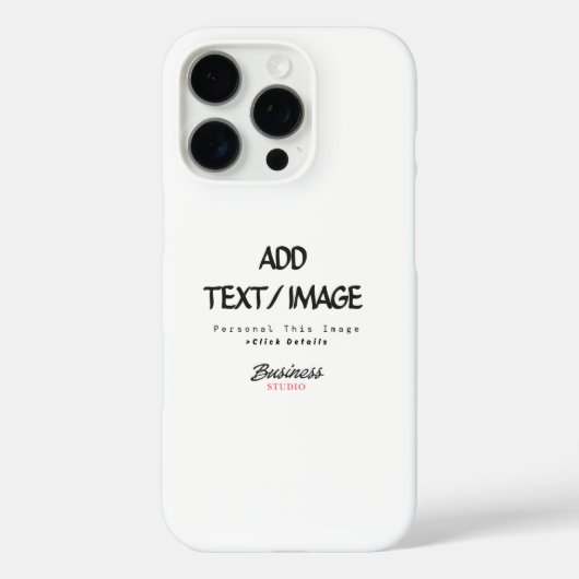Maak Je Eigen iPhone Hoesje (Achterkant)
