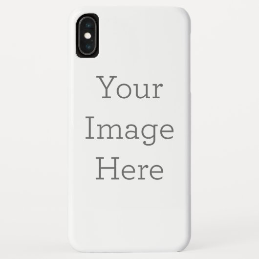 Case-Mate smartphone hoesje, Apple iPhone XS Max, Barely There (Achterkant)