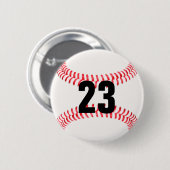 Maak je eigen Jersey nummer Baseball Button (Voorkant /achterkant)