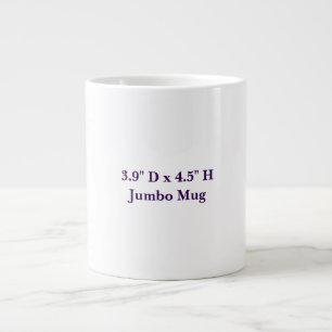Maak je eigen jumbo mok