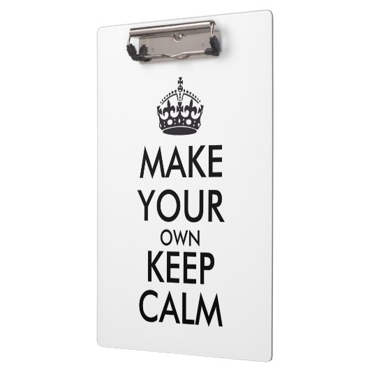 Maak je eigen kalmte - zwart klembord (Links)