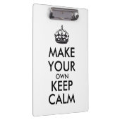 Maak je eigen kalmte - zwart klembord (Rechts)