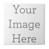 Kermamisch tegeltje, Klein (10,8 x 10,8 cm.) (Voorkant)