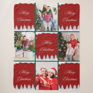 Maak Je Eigen Kerst Foto Collage Sherpa Deken