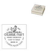 Maak je eigen kippeneieren rubberstempel (Gestempeld)