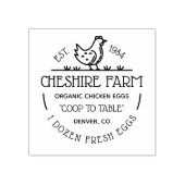 Maak je eigen kippeneieren rubberstempel (Afrduk)