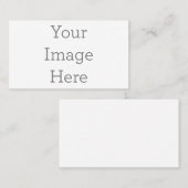 Standaard, 8,9 x 5,1 cm Enkel klantenkaartje (Voorkant / Achterkant)